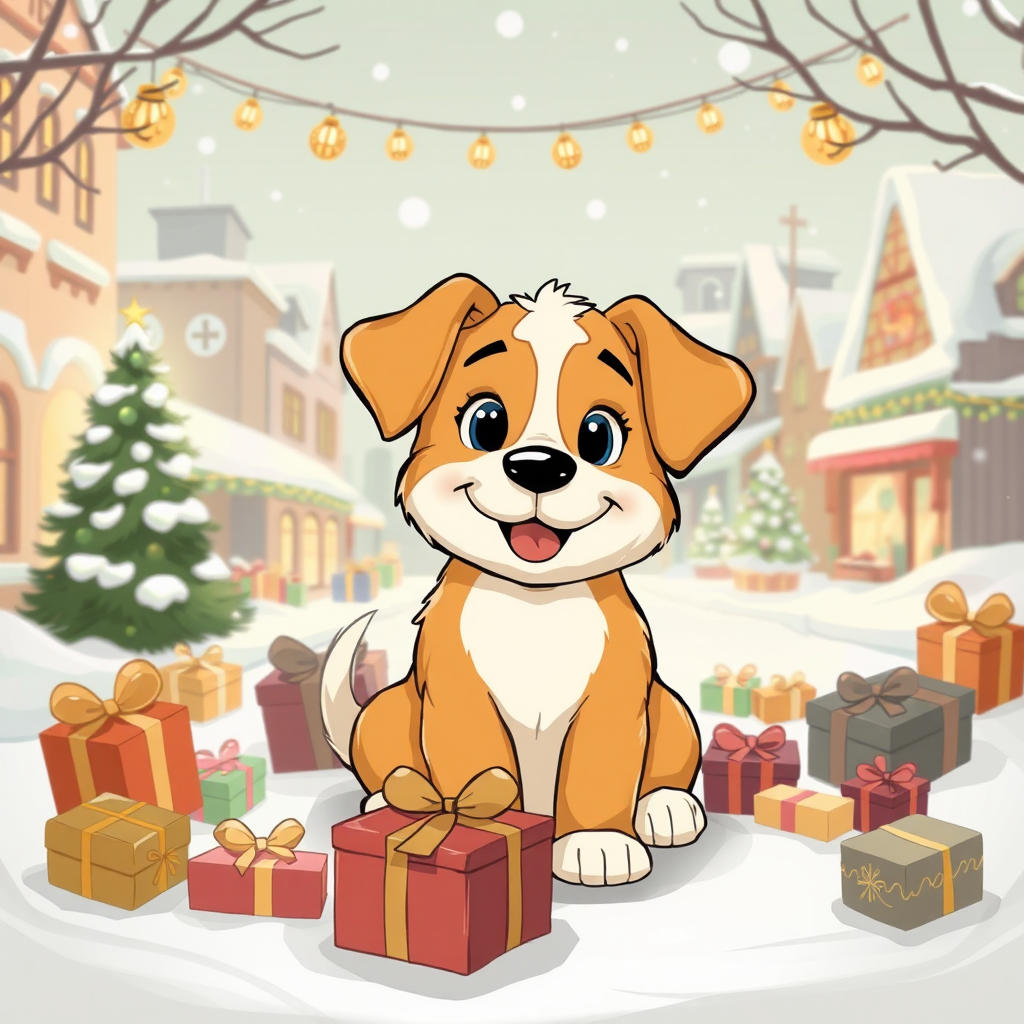 The Christmas Pup's Heroic Quest