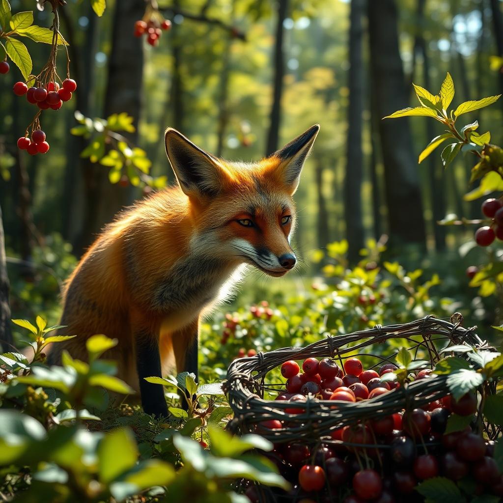 The Greedy Fox's Downfall