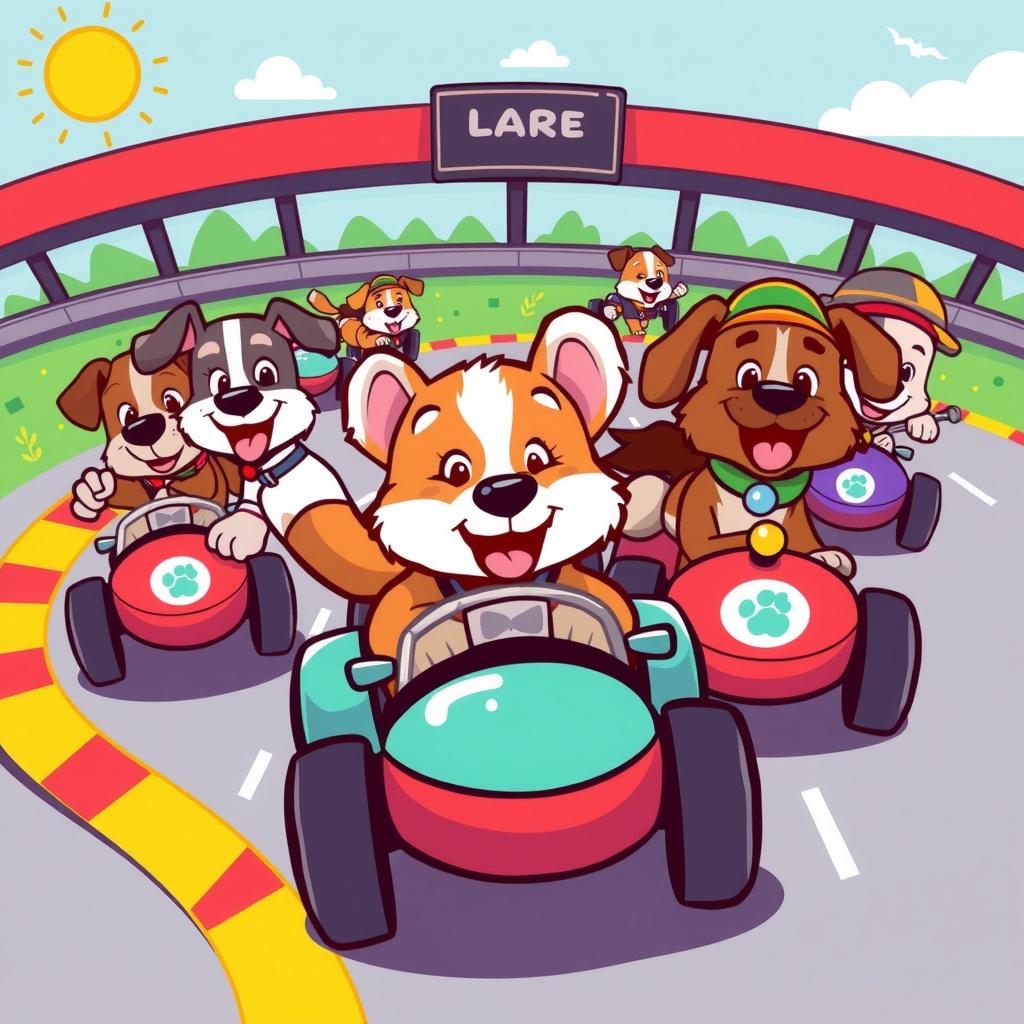 Ziggy's Dreamland Dog Race