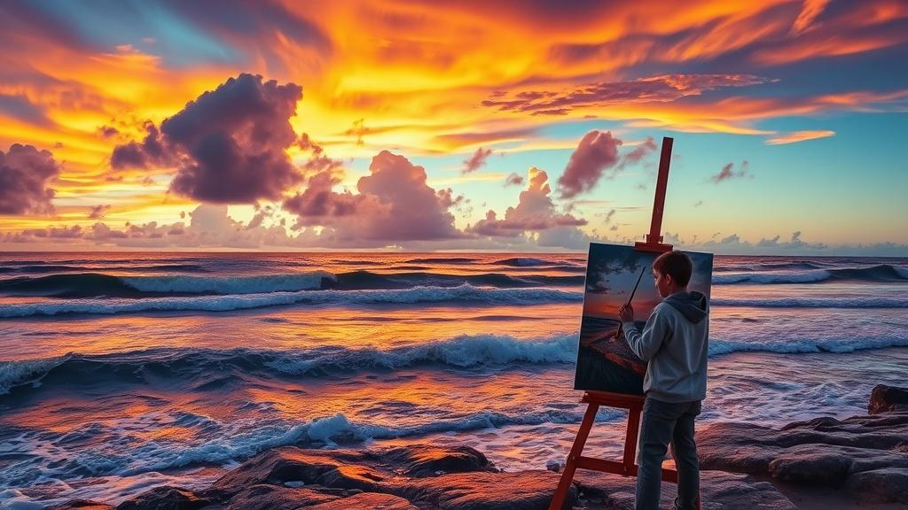 Under the Painted Sky