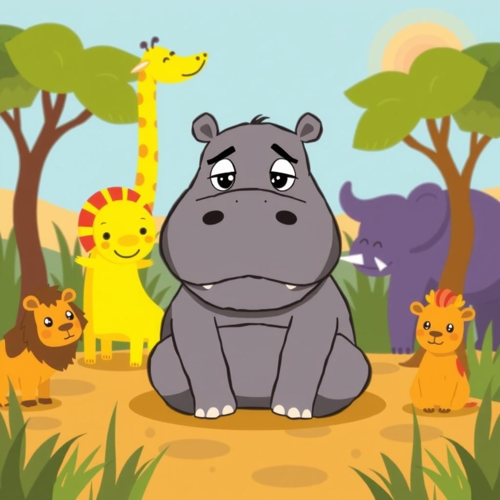 The Grumpy Hippo
