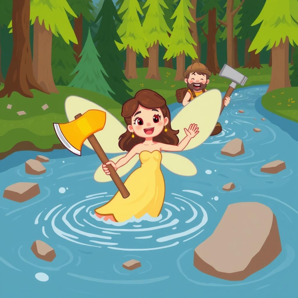 The Honest Woodcutter