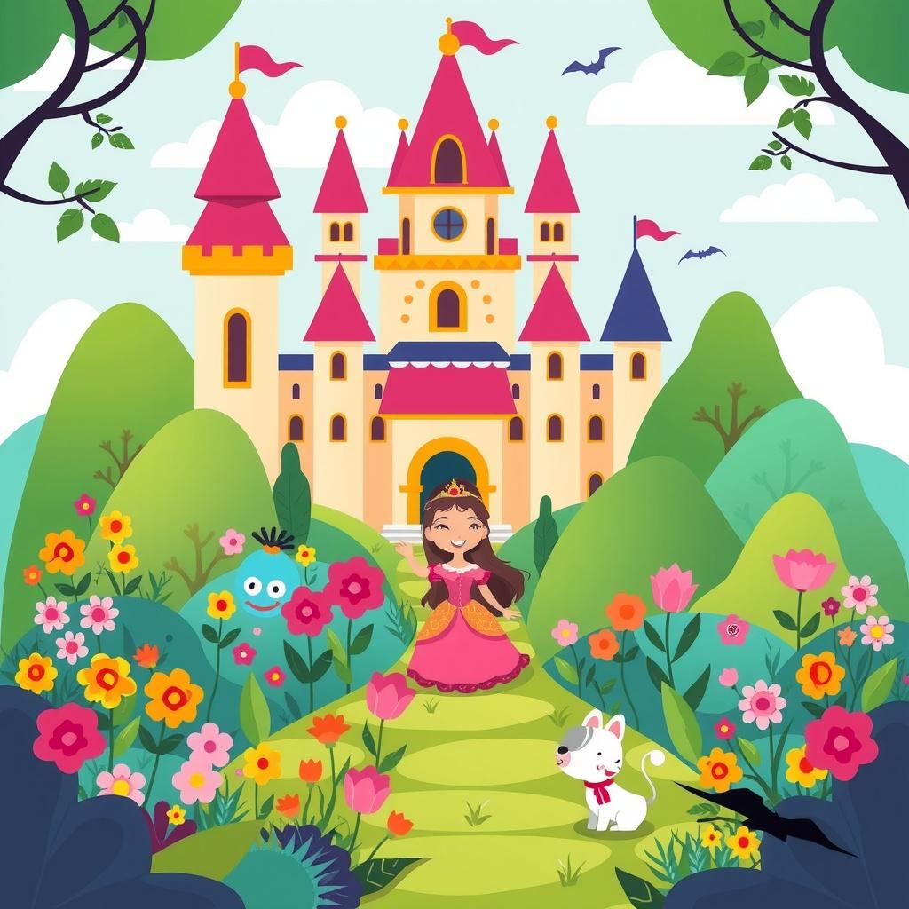 The Princess in the Beautiful Castle