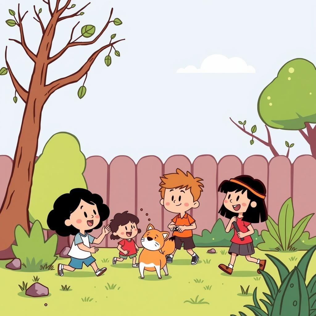Billy and Sally's Backyard Adventure
