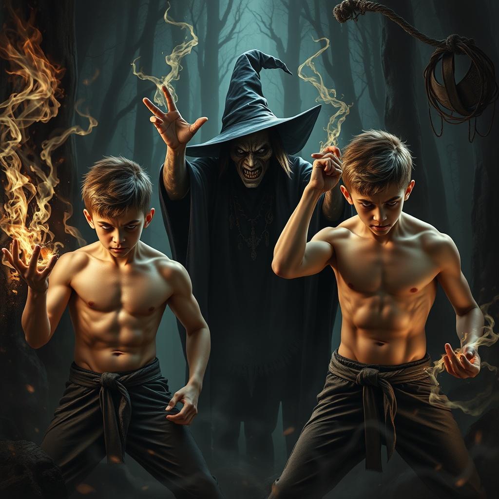 The Witch's Musclebound Guardians
