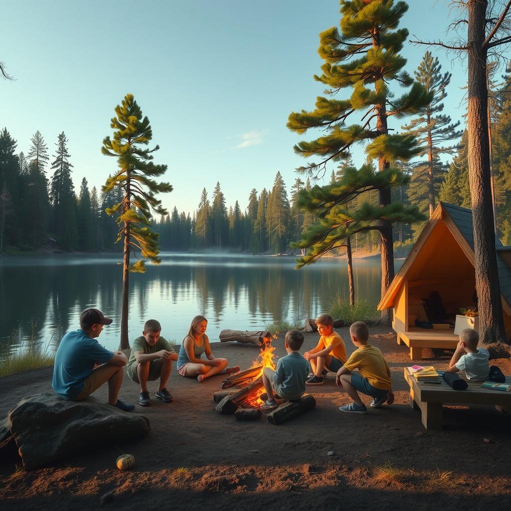 My First Day At Summer Camp