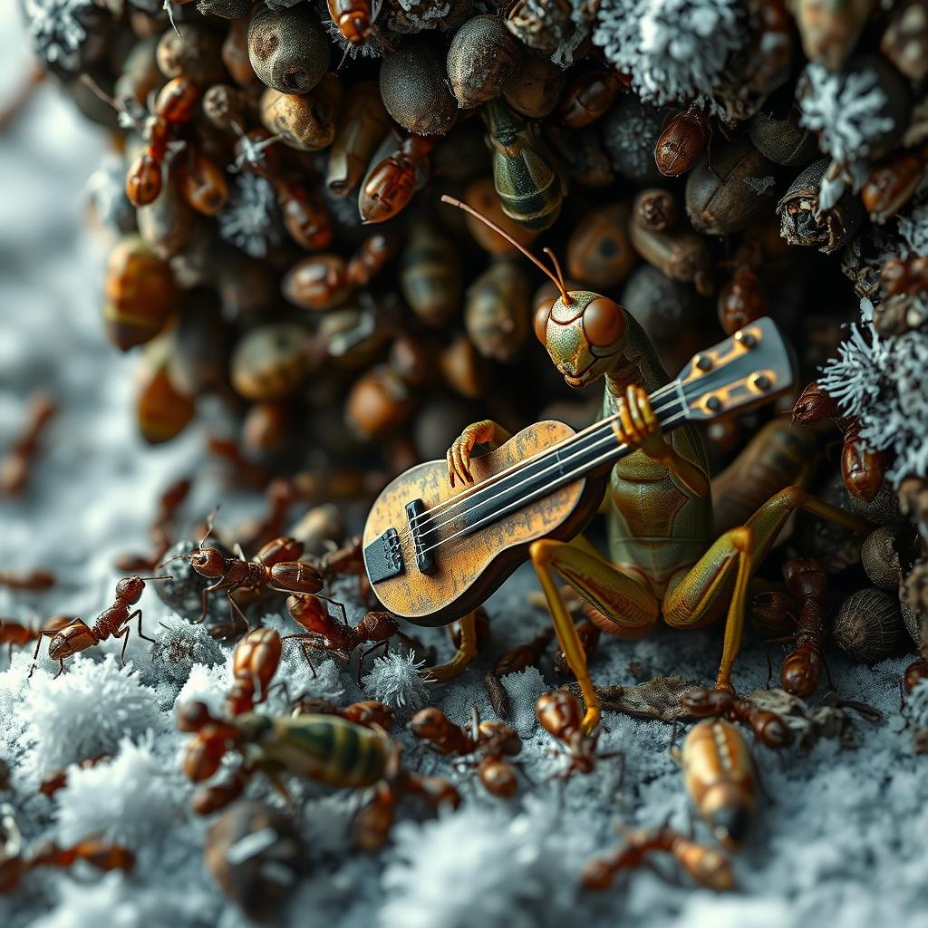 The Ant and the Grasshopper's Dilemma