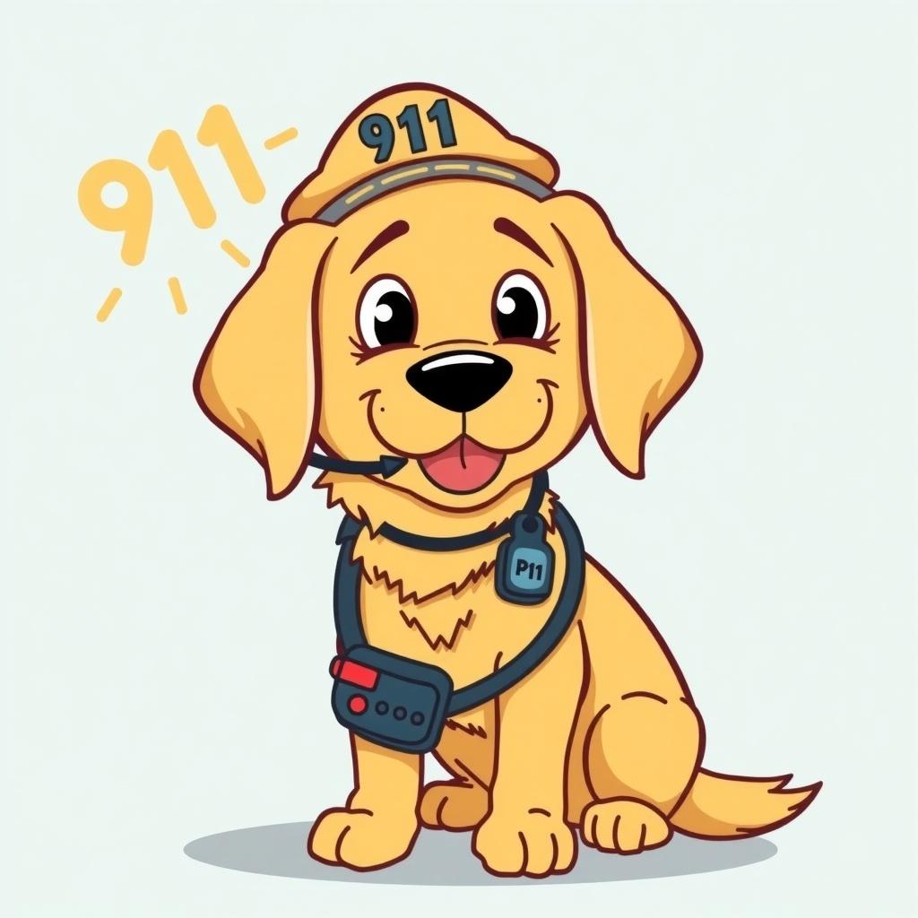 Patch, the 911 Pup