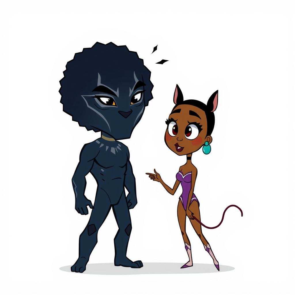 The Hilarious Chronicles of the Black Panther and Ia