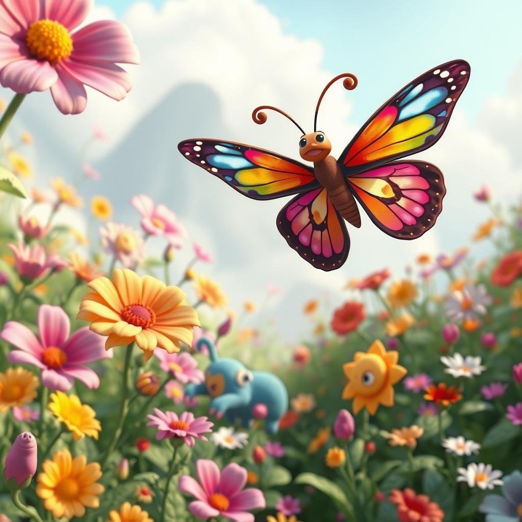 Flit the Brave Butterfly and the Enchanted Realm