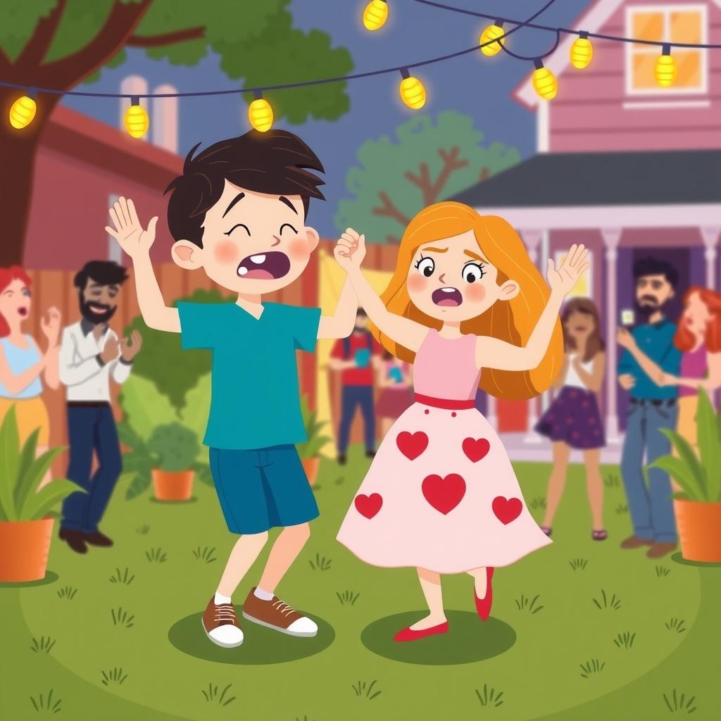The Blush-Filled Dance