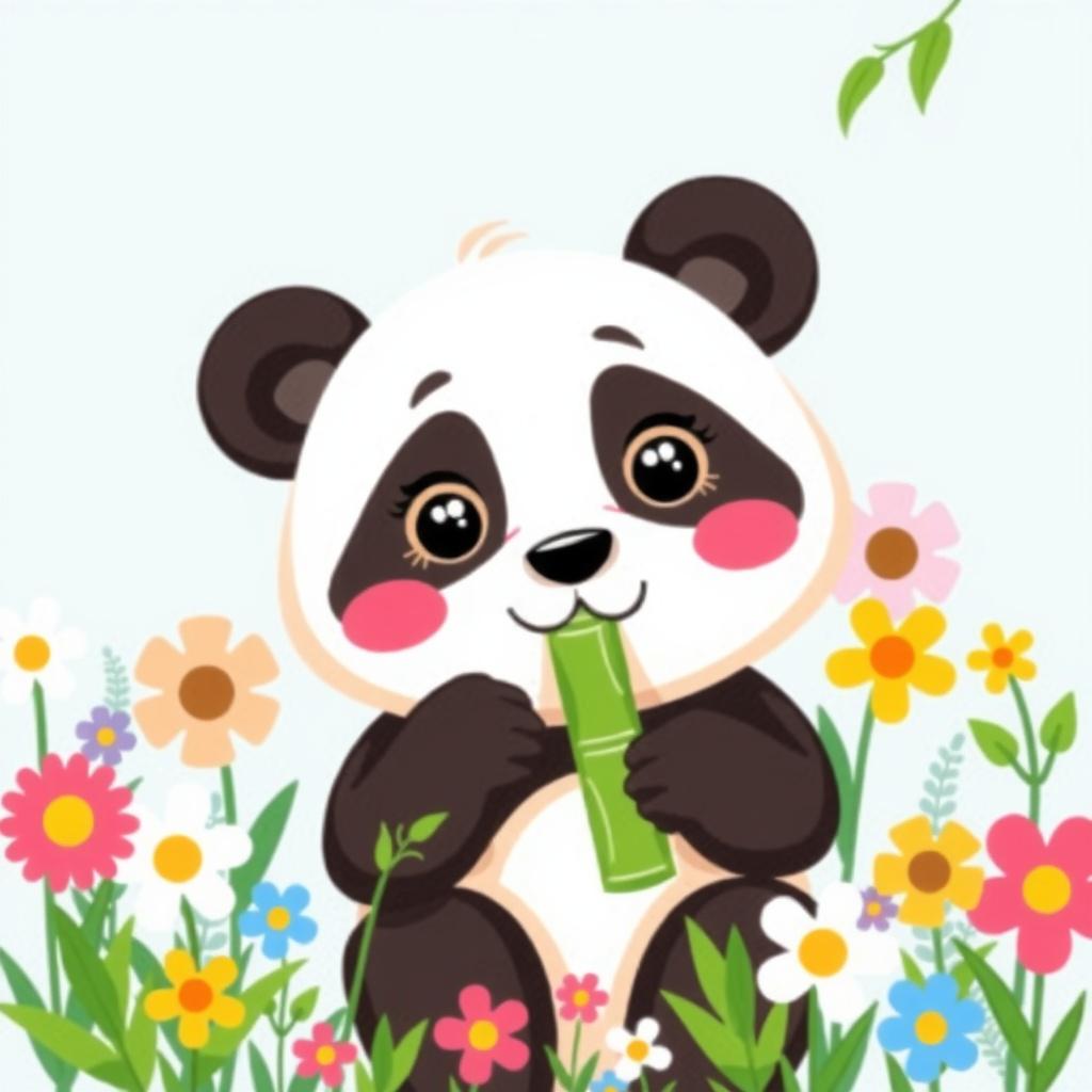 The Hungry Little Panda