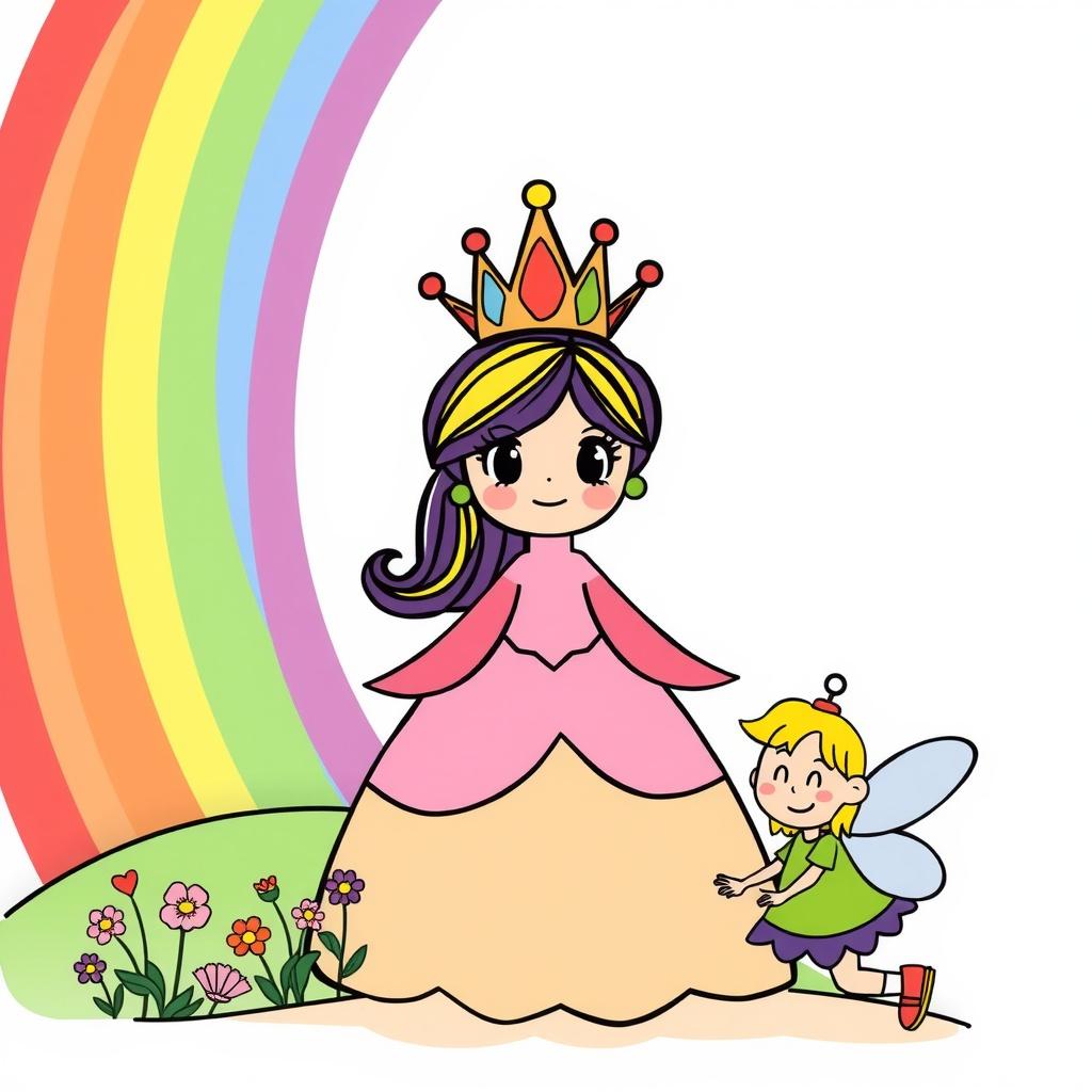 The Adventure of Rainy Bow: The Rainbow Princess