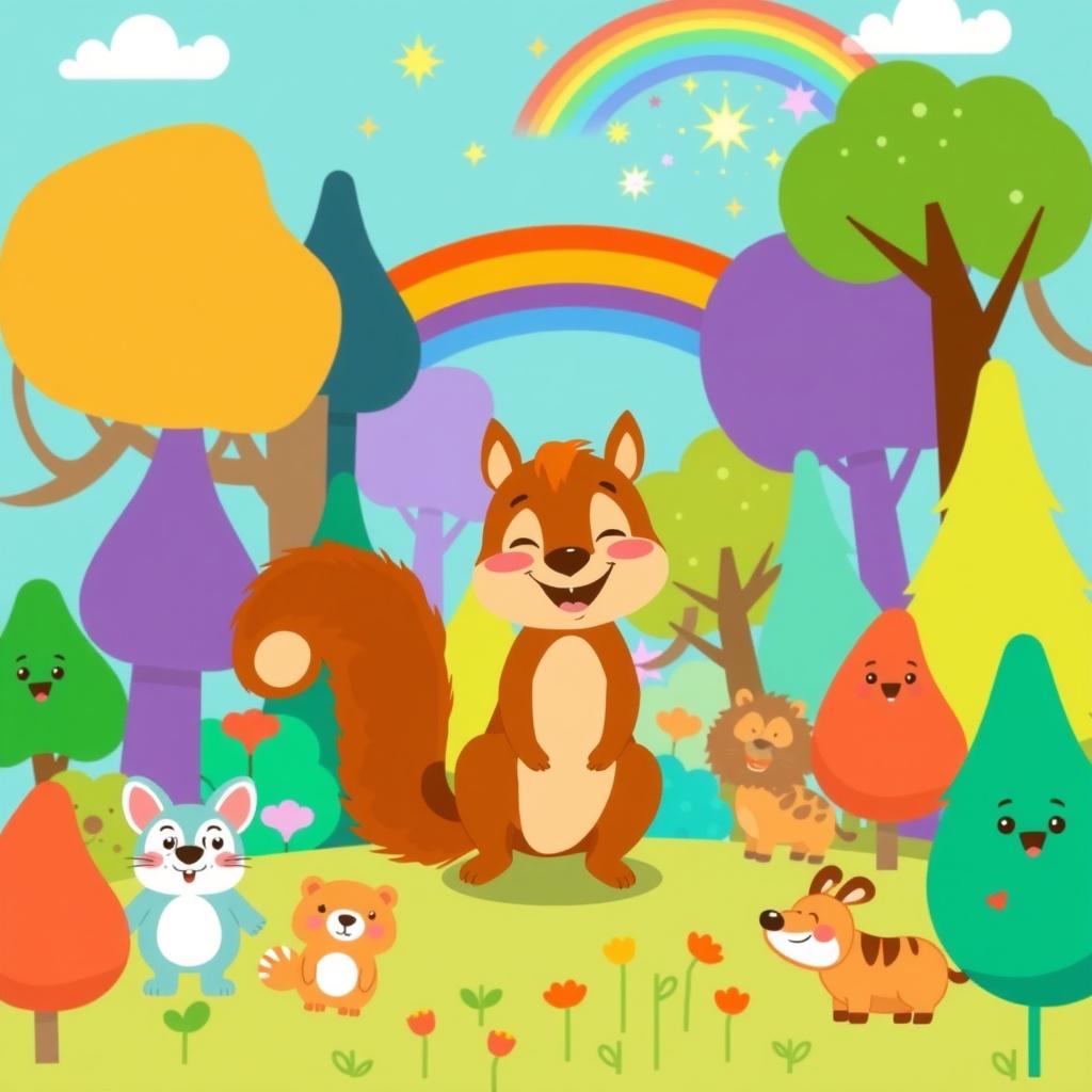 Sammy the Squirrel and the Friendly Forest Feat