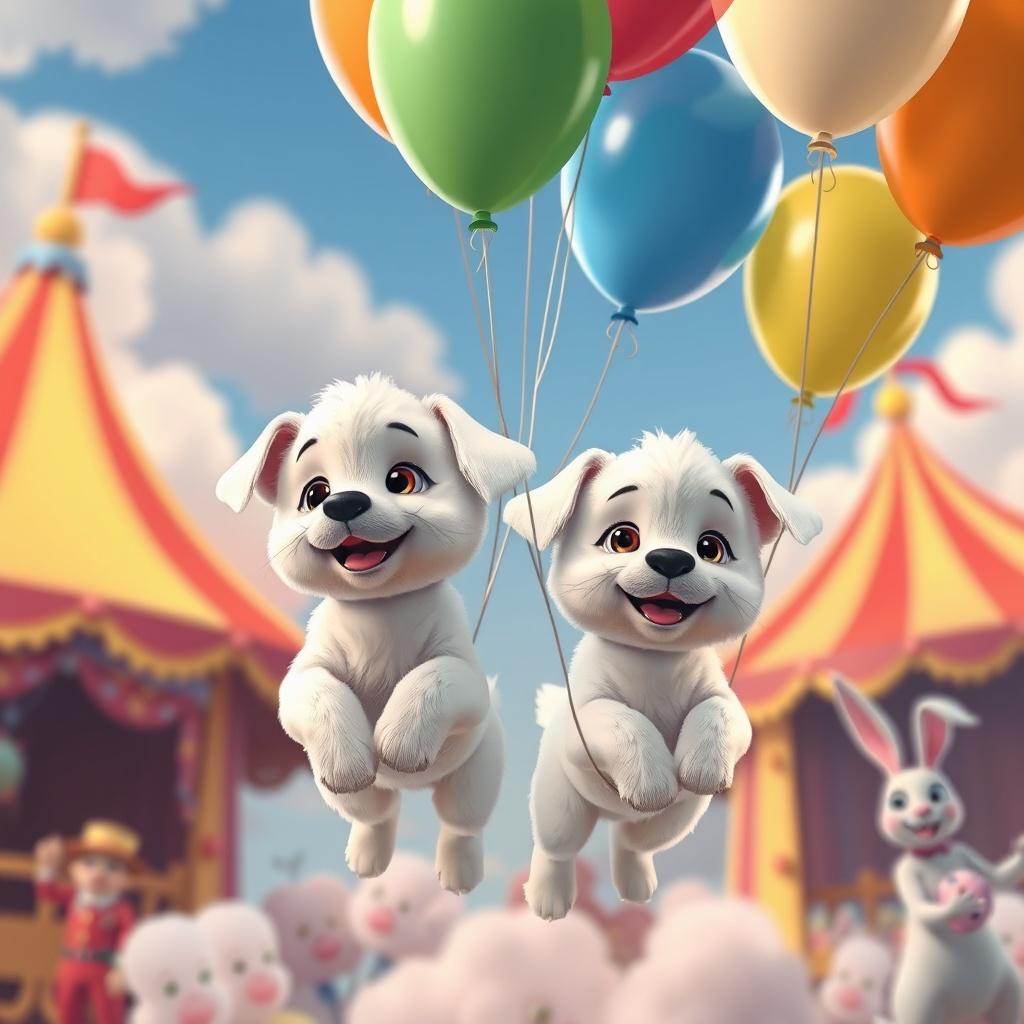 The Skyward Journey of Bingo and Coco