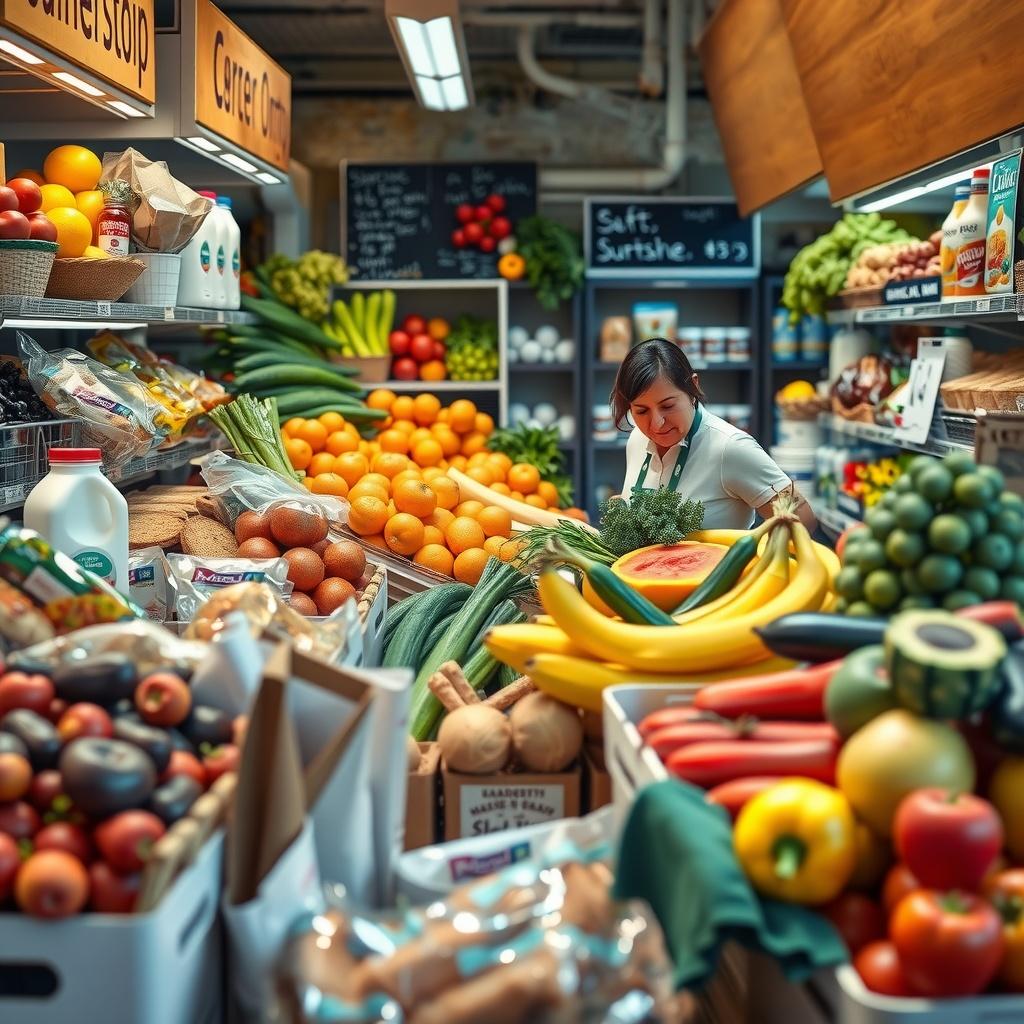 Tom's Grocery Adventure