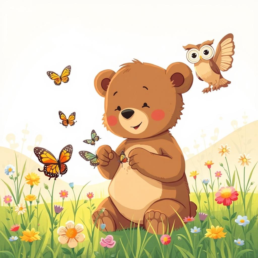 Little Bear's Counting Adventure