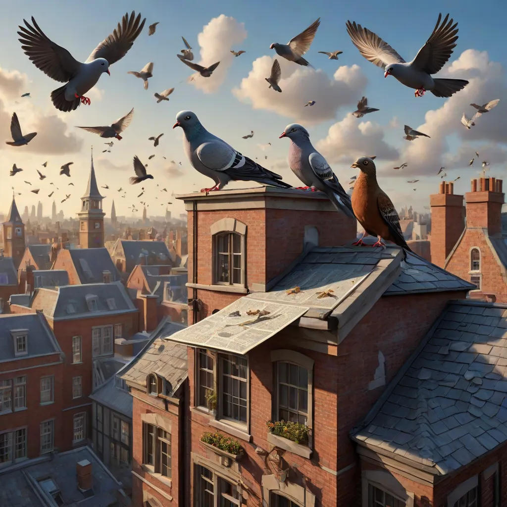 Percy's First Day at Pigeon School