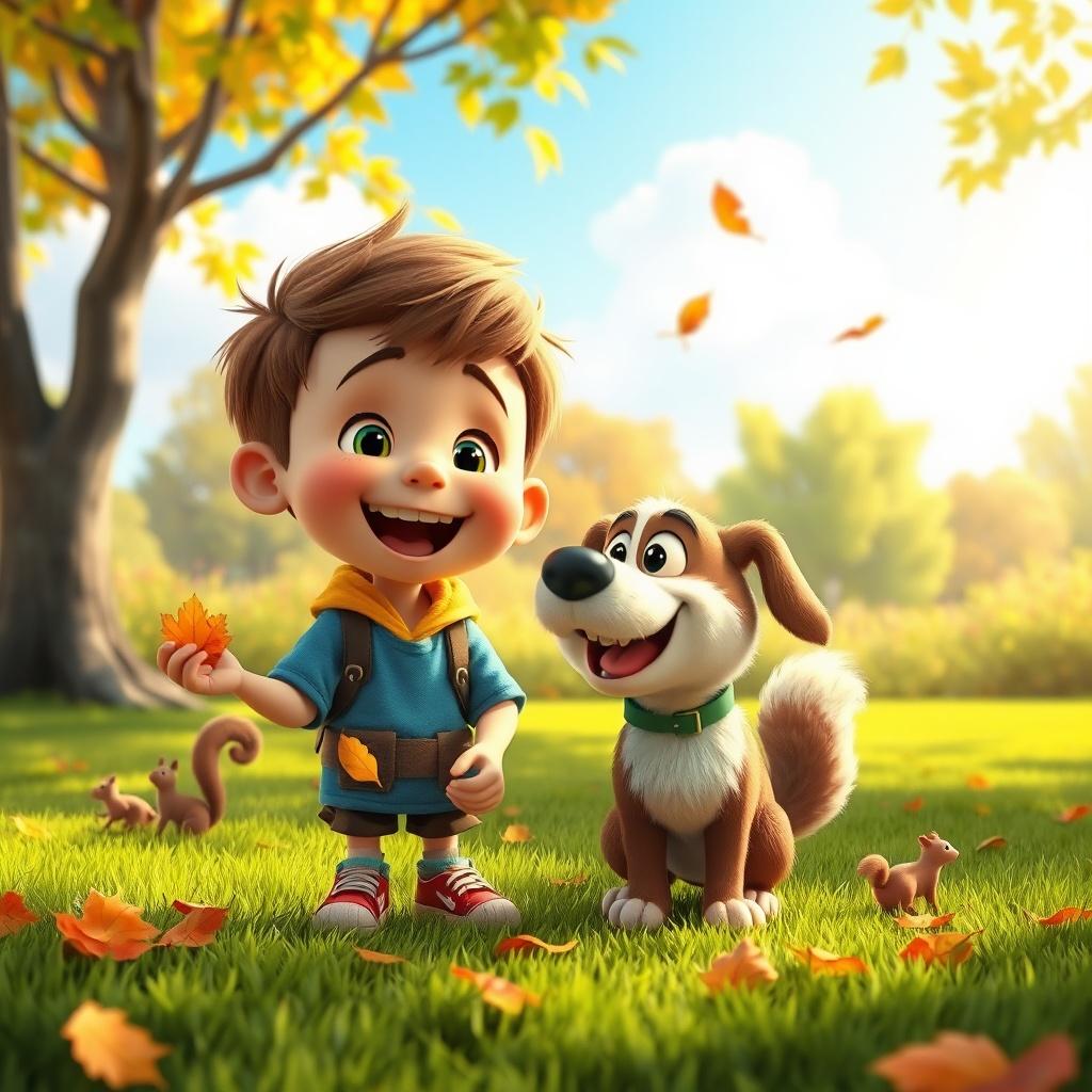 Max and Buster's Counting Adventure