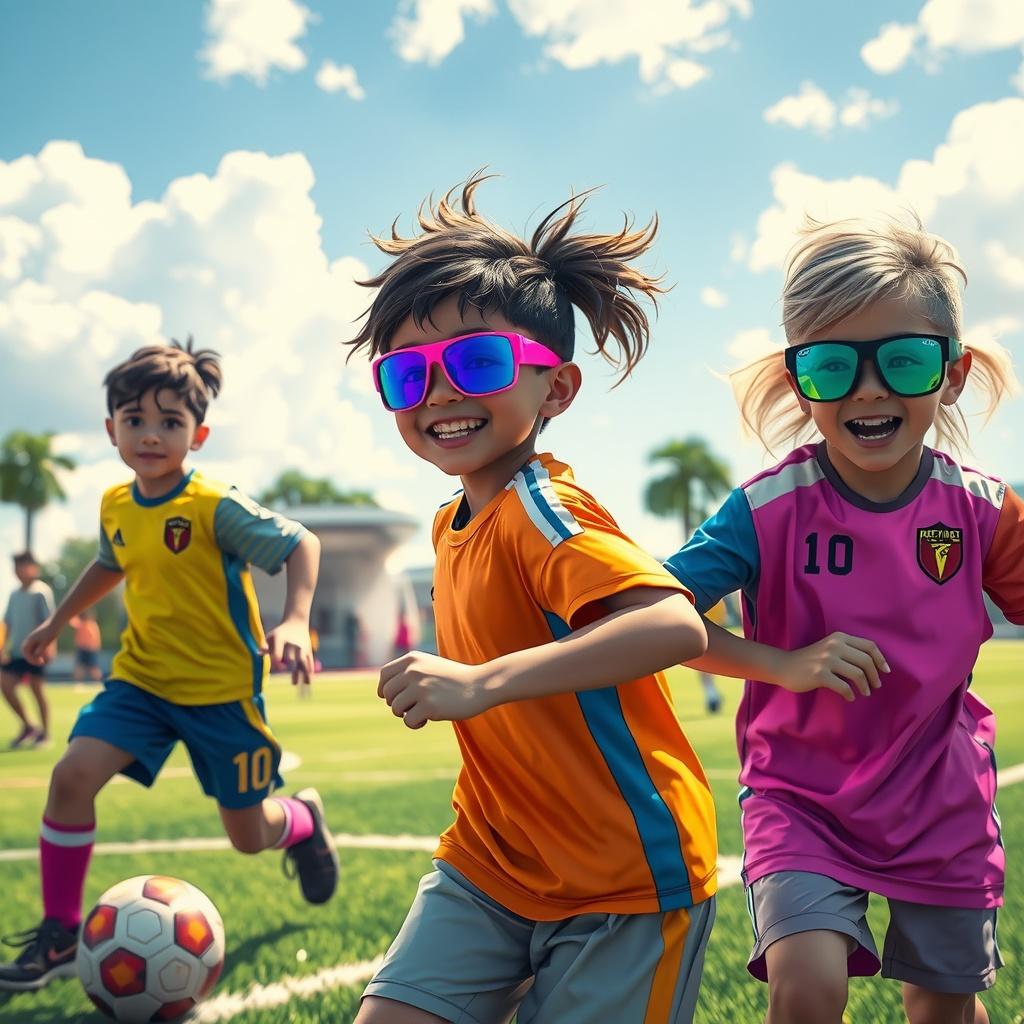 The Little Soccer Match