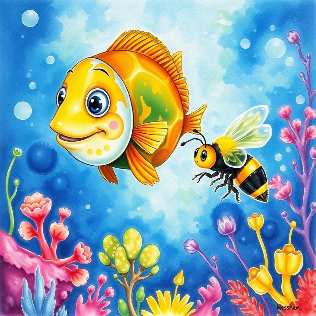 The Fish and Bee