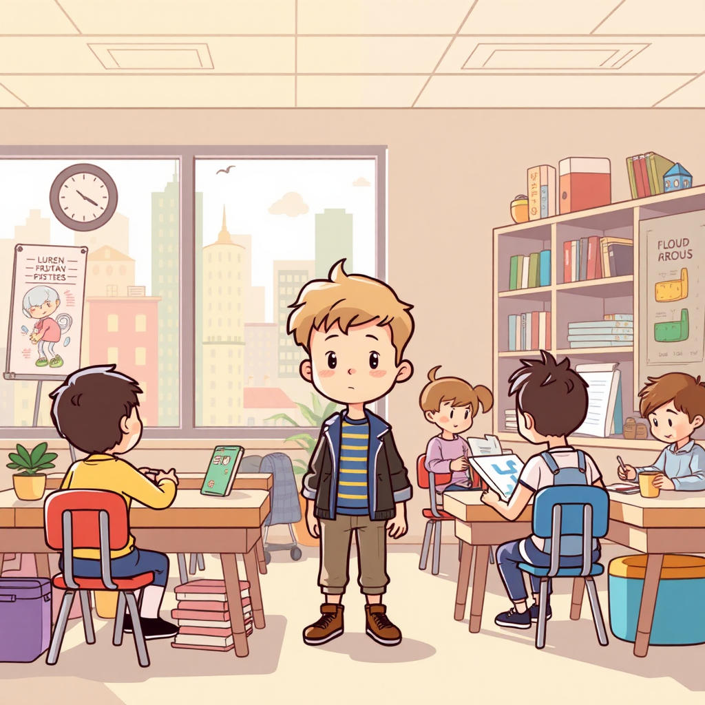 Neil's First Day Adventure