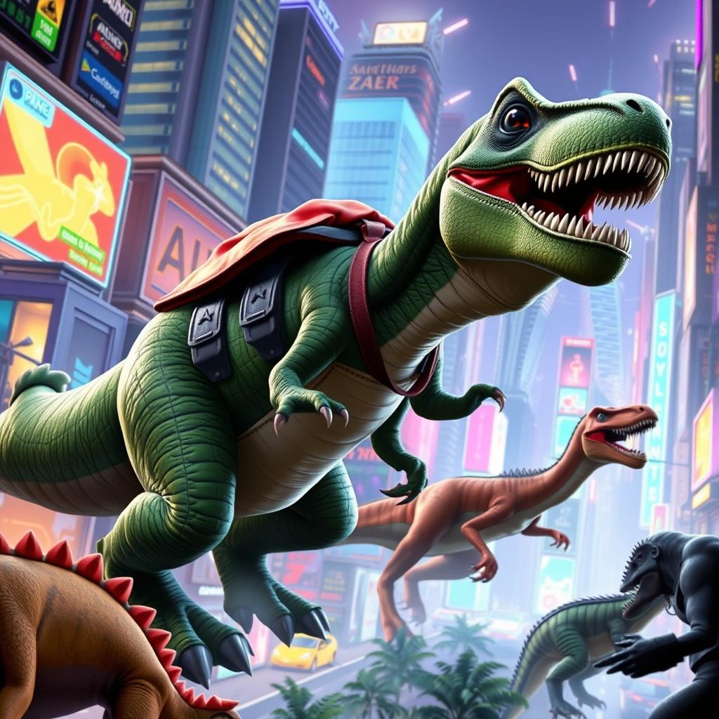 Dino Defenders: Rise of Rexor