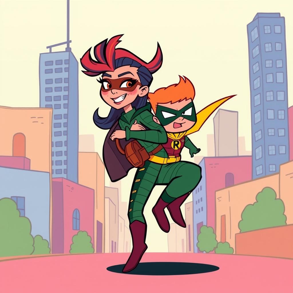 Starfire's Adventure with Robin