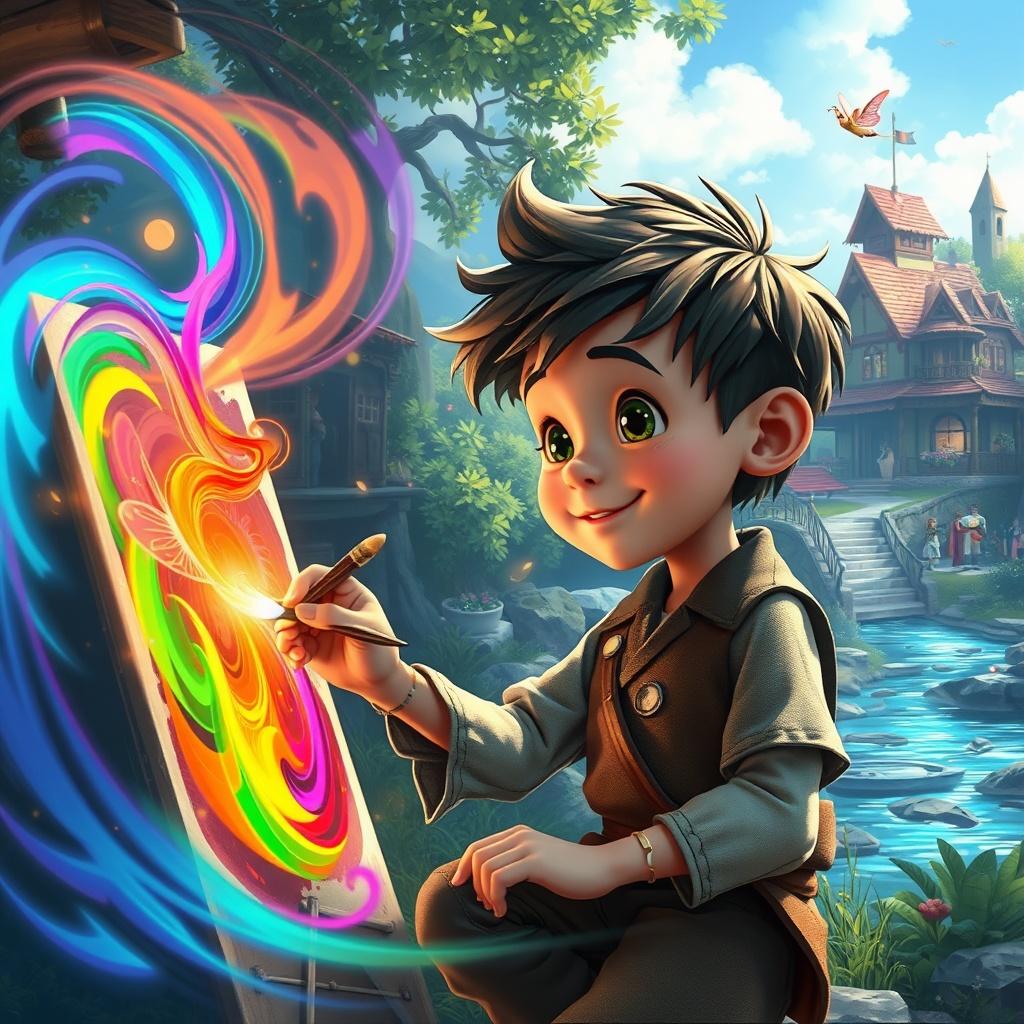 The Magical Paintbrush Adventure