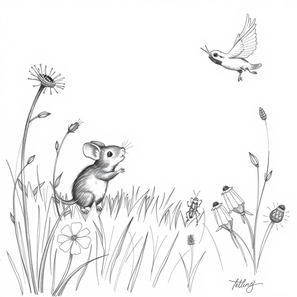 Tony the Little Mouse's Adventure