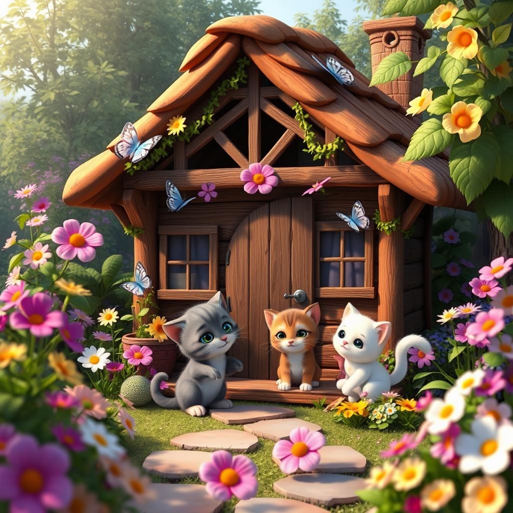 The Adventures of Mama Whiskers and Her Kittens