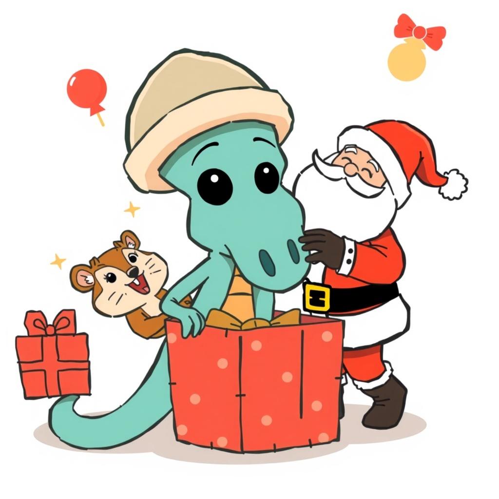 Silly Squid Christmas