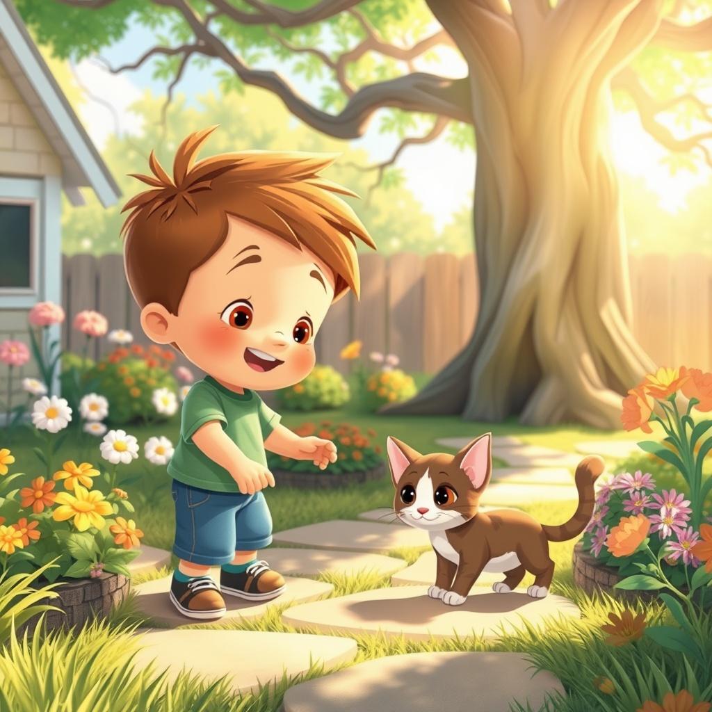 Oliver and Whiskers' Adventures