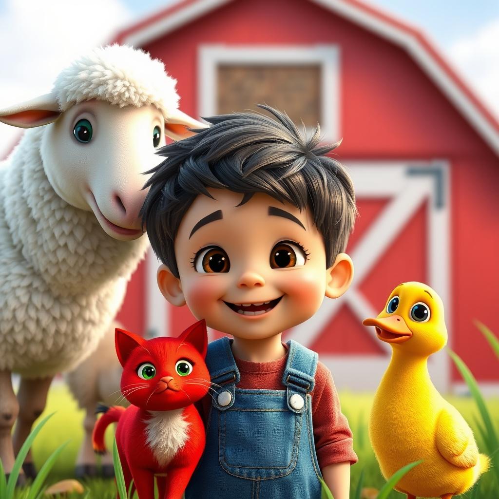 Emmanuel's Colorful Farm Adventure
