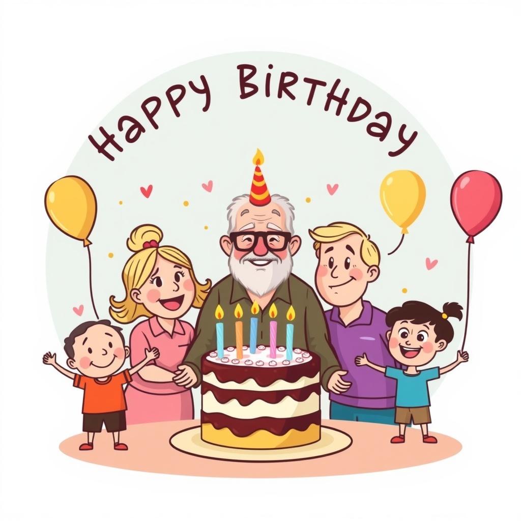 Grandfather's Surprise Birthday