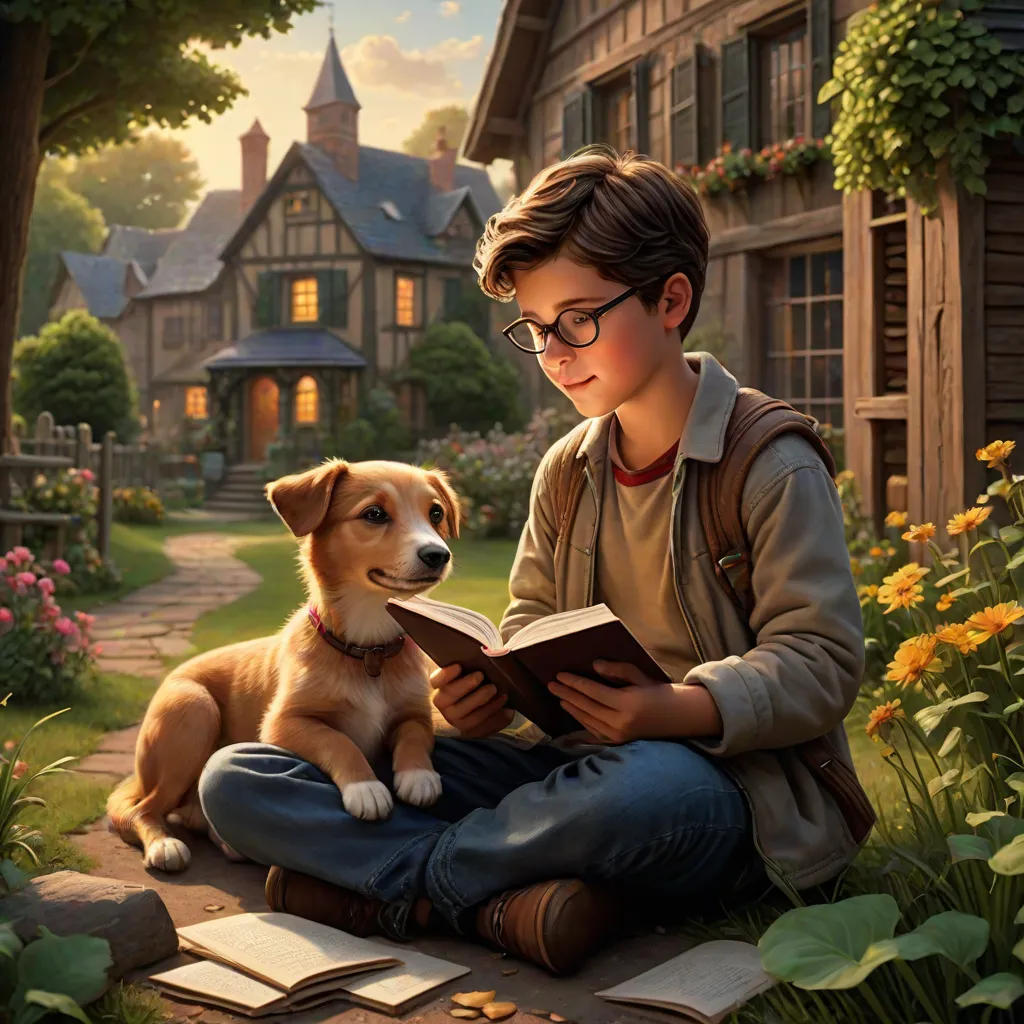 David and Biscuit's Magical Reading Journey