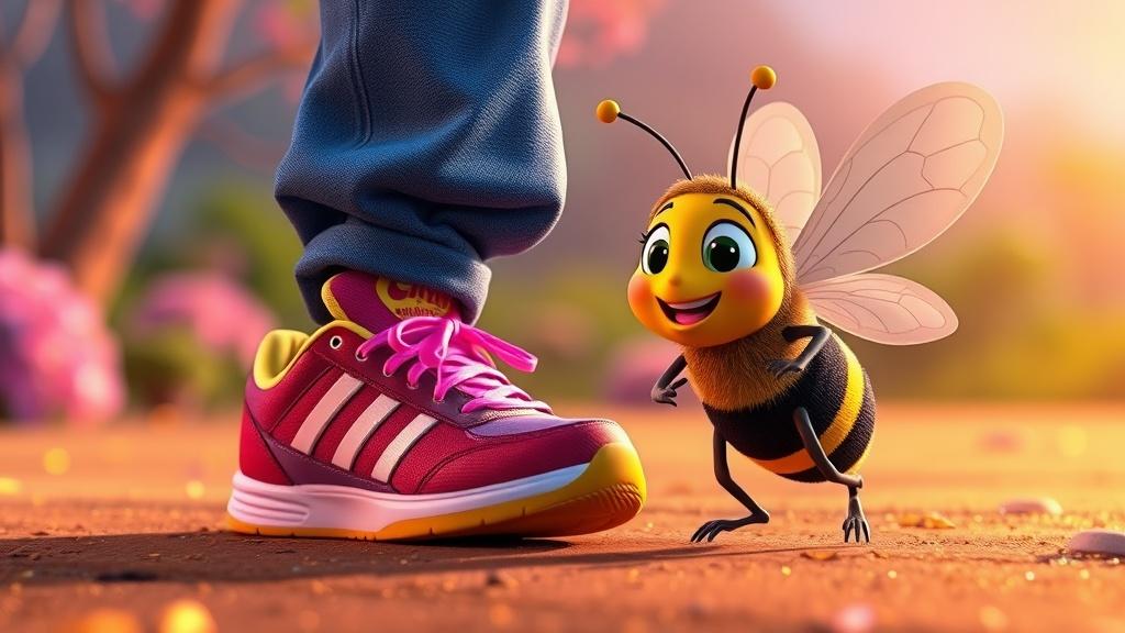 The Magical Rainbow Sneakers