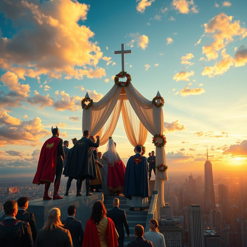 The Superhero Wedding