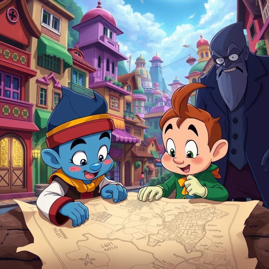 Motu Patlu and the Hidden Treasure