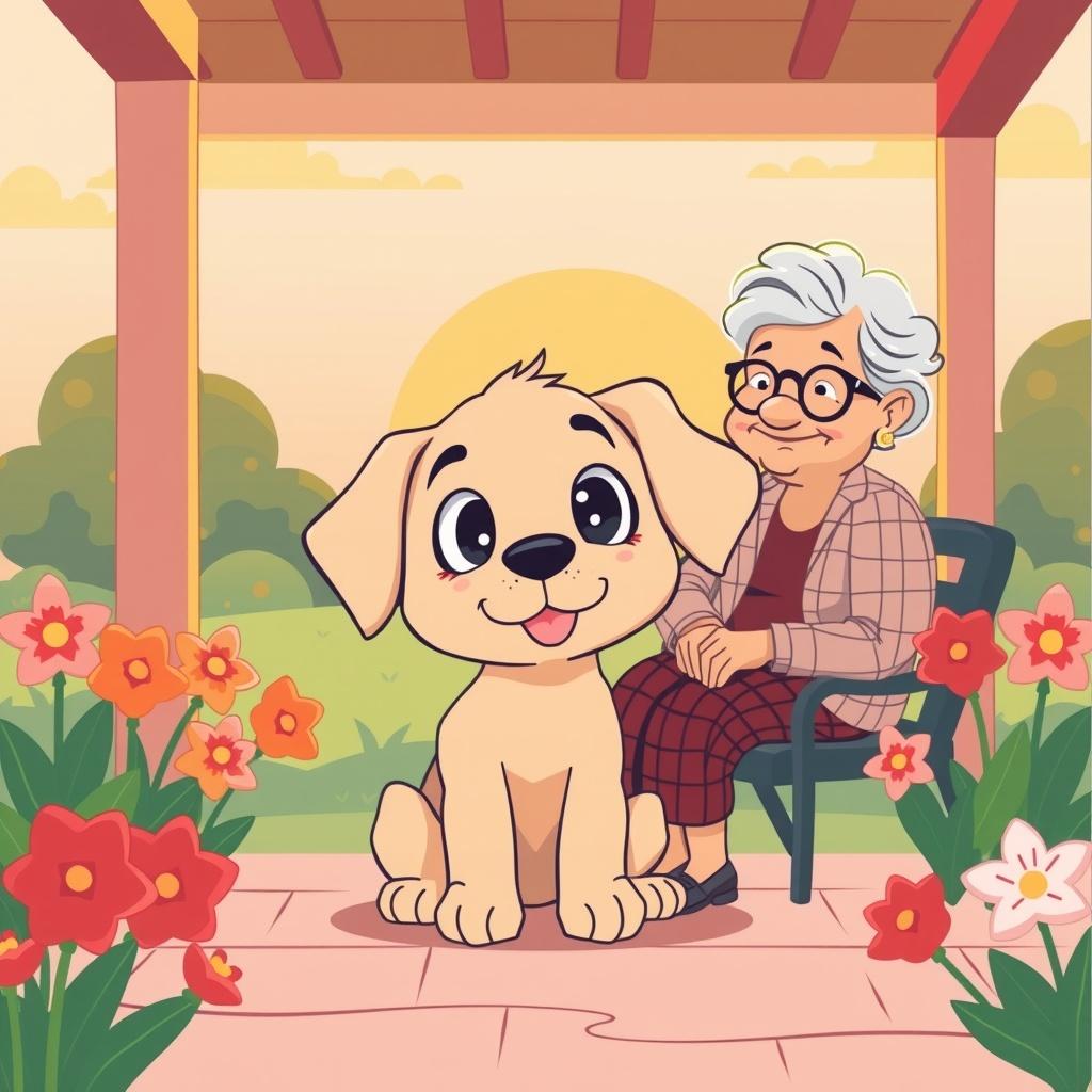 The Little Puppy’s New Home