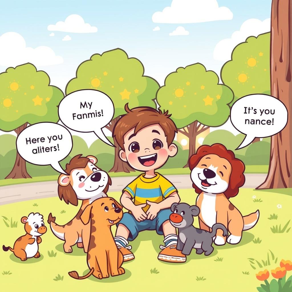 The Adventure of Little Finn and the Magical Forest