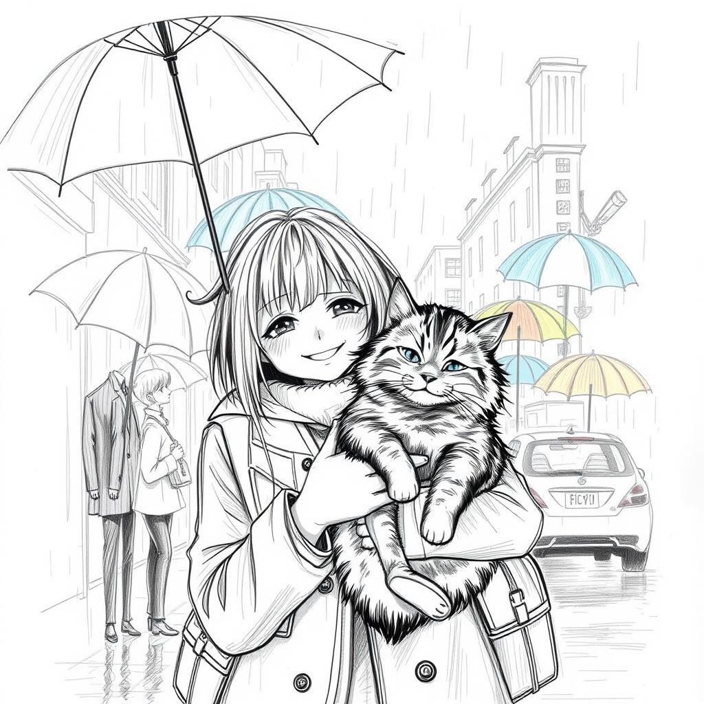 The Stray Cat and the Kind Girl