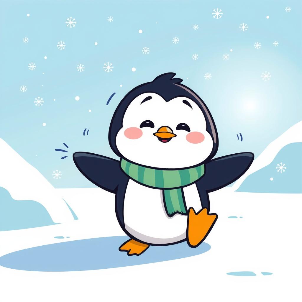 The Ice Period: Arctic Movie Pion The Penguin Boy