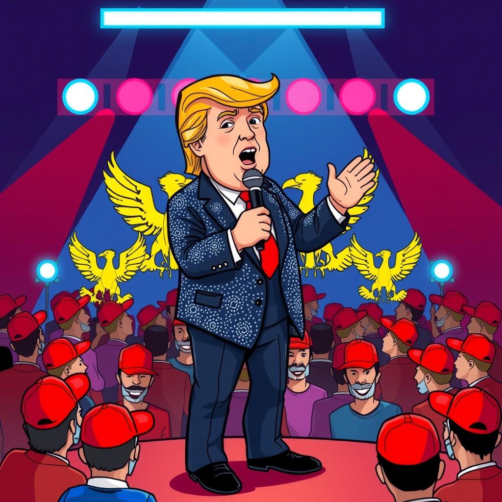 The Night Trump Went Full Supervillain