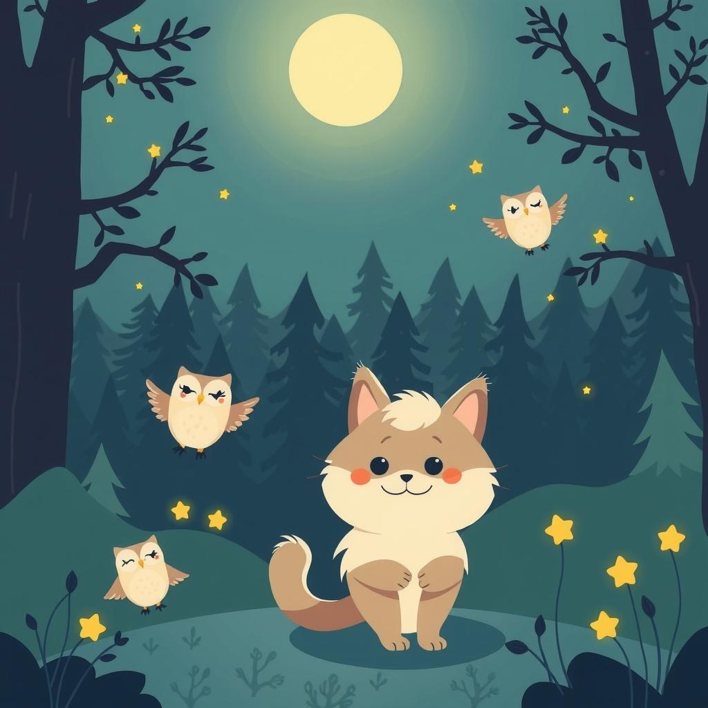 Milo the Moonlight Cat
