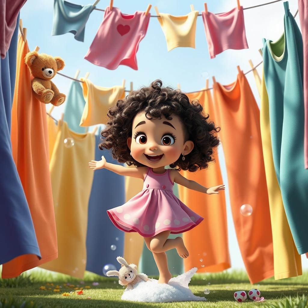 The Laundry Adventure with Teddy