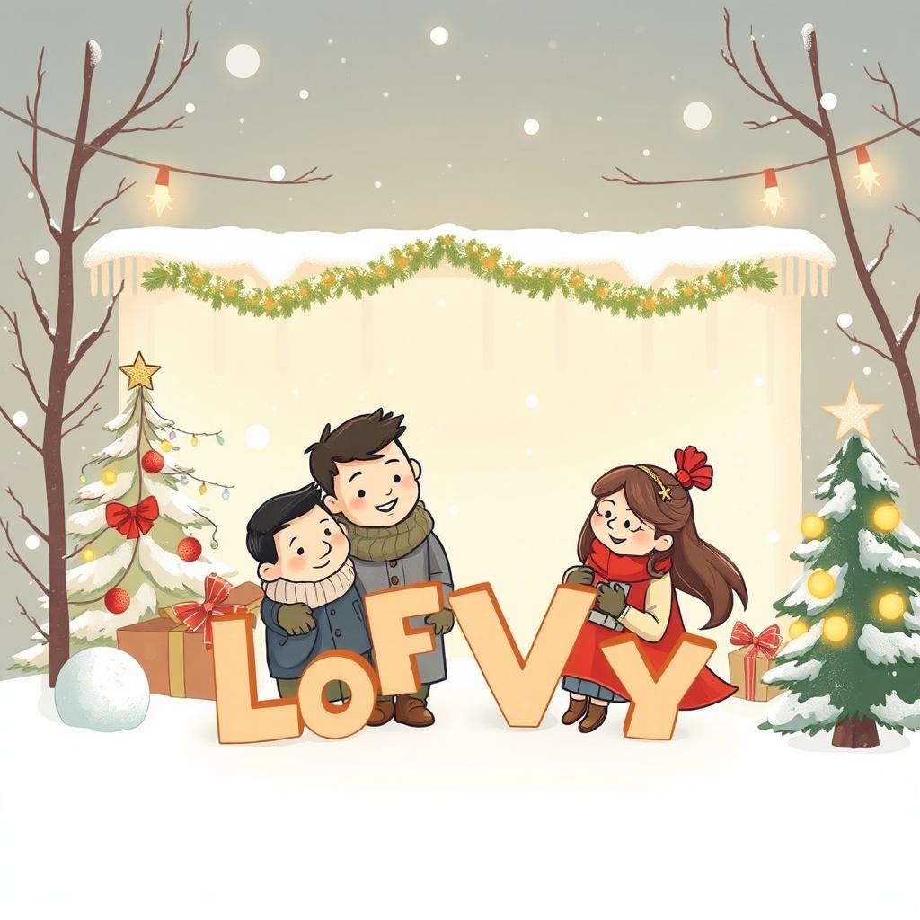 The Christmas Magic at the Johnsons' House