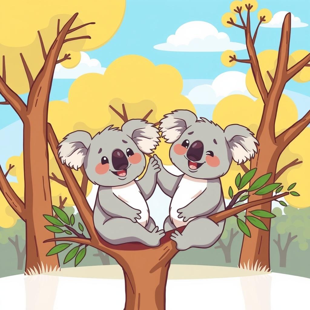 The Adventures of Two Koalas
