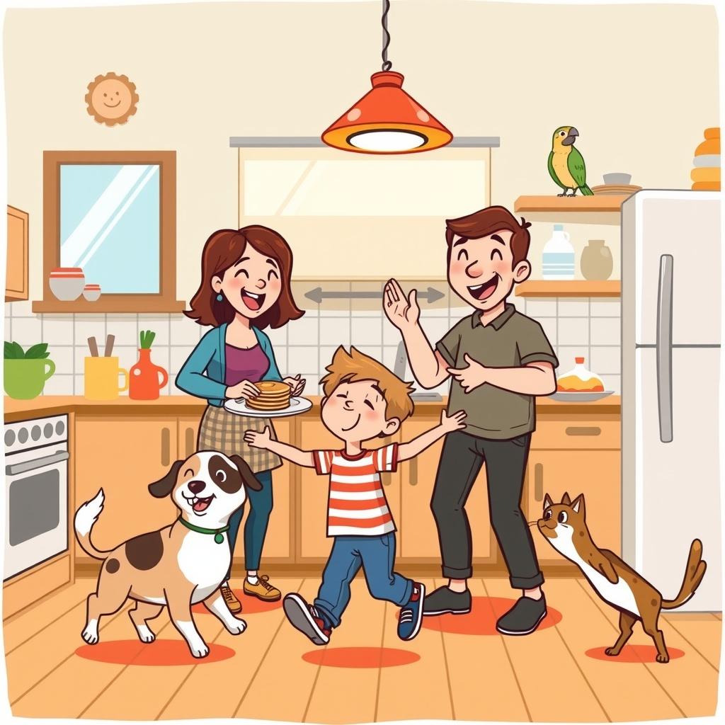 The Joyful Day at Home