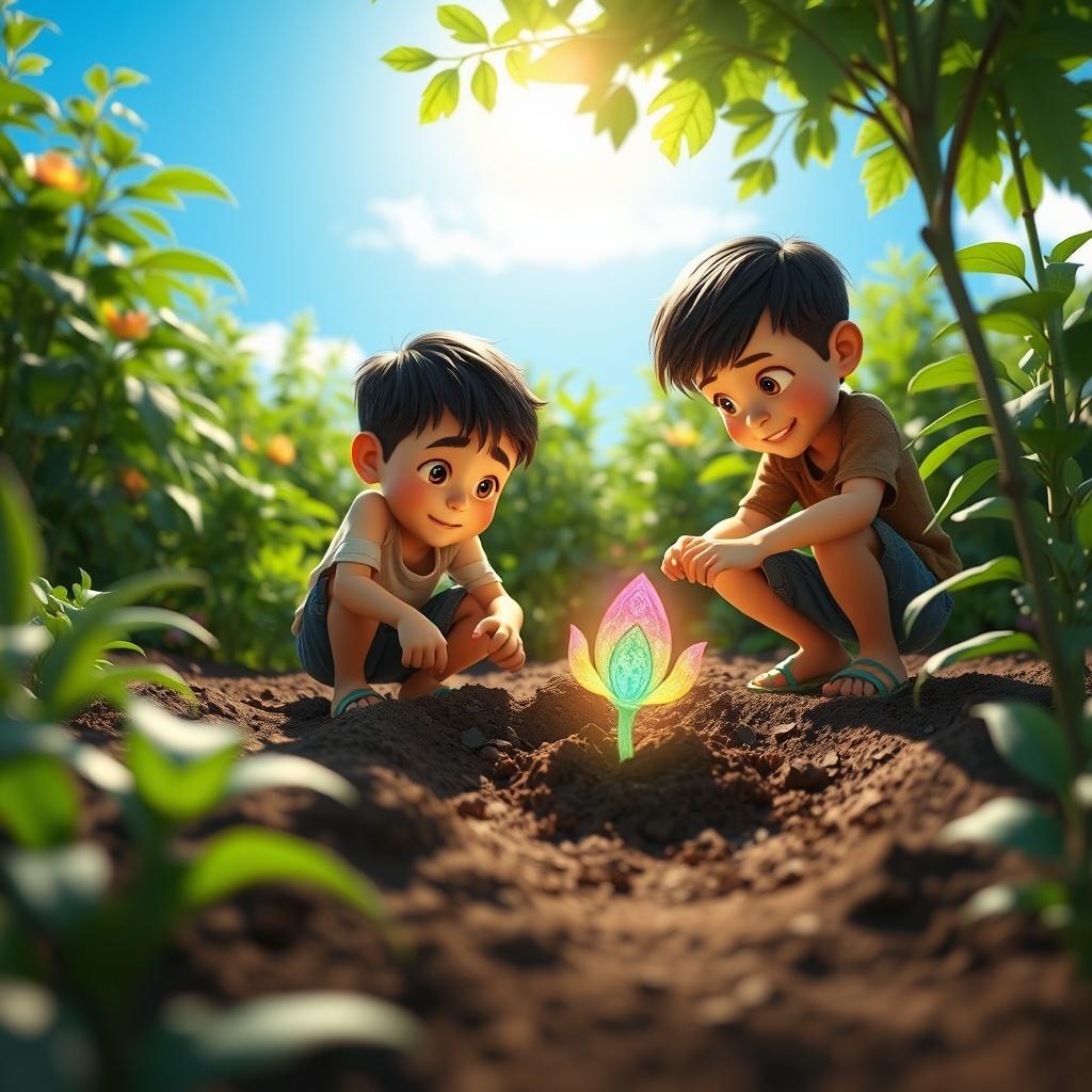 Jordan's Magical Garden Adventure